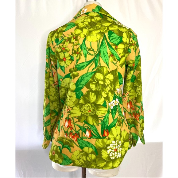 VINTAGE FLORAL TOP - Picture 5 of 5